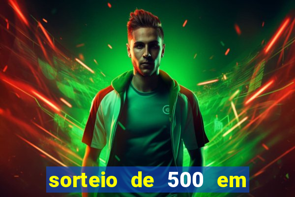 sorteio de 500 em cash toda segunda feira novibet